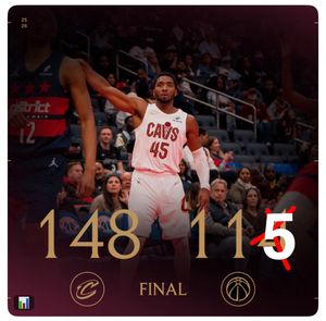 Image post by @cavs on Twitter