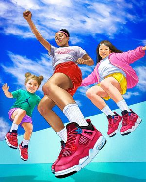 Image post by @KidsFootLocker on Twitter