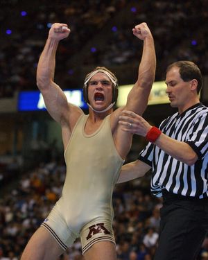 Image post by @gopherwrestling on Instagram