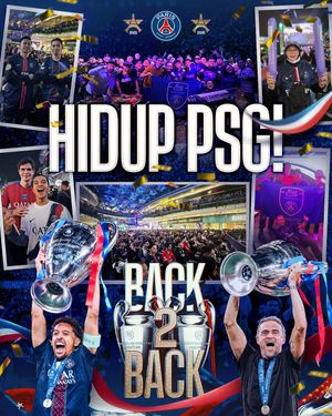 Image post by @psg on Instagram