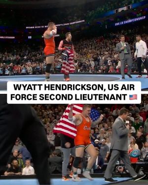 Image post by @ncaawrestling on Instagram