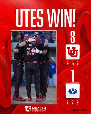 Image post by @utahbaseball on Instagram