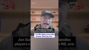 Video post by @cbssportscfb on YouTube