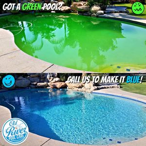 Image post by @OldRiverPoolCare on Facebook