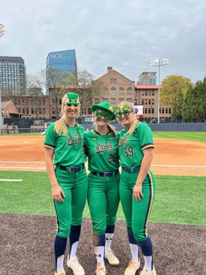 Image post by @notredamesoftball on Instagram