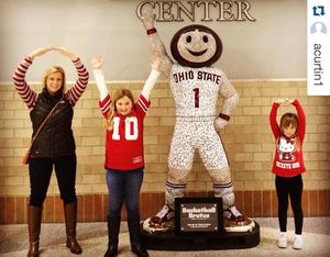 Image post by @ohiostathletics on Instagram