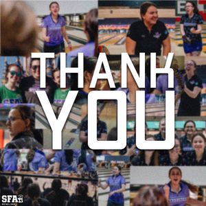 Image post by @SFA_Bowling on Twitter