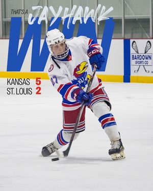 Image post by @jayhawkhockey on Instagram