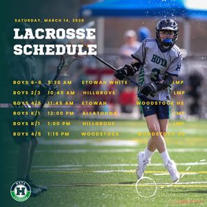 Image post by @Hoya Youth Lacrosse Association on Facebook