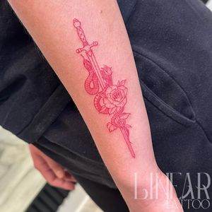 Image post by @christina.lineartattoo on Instagram