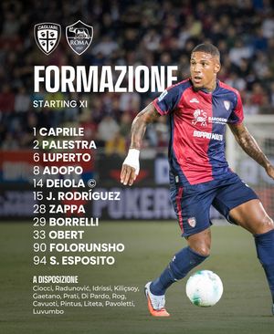 Image post by @cagliaricalcio on Instagram