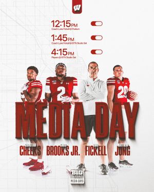 Image post by @badgerfootball on Instagram