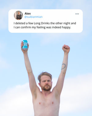 Image post by @thelongdrink on Facebook
