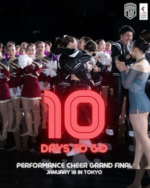 Image post by @cheer_japan on Instagram