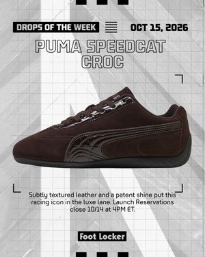 Image post by @footlocker on Twitter/X