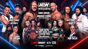 Image post by @AEW on Twitter
