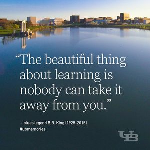 Image post by @universityatbuffalo on Instagram