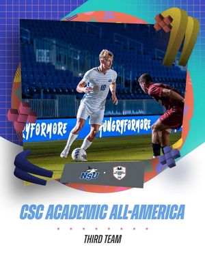 Image post by @nsu_msoccer on Instagram