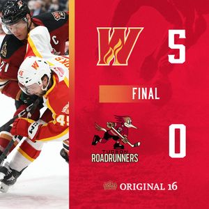 Image post by @AHLWranglers on Twitter