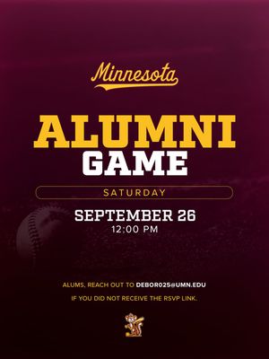 Image post by @gophersoftball on Instagram