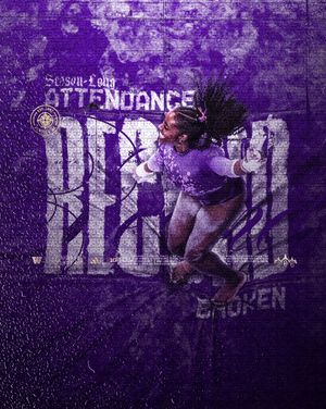 Image post by @UWGymnastics on Twitter