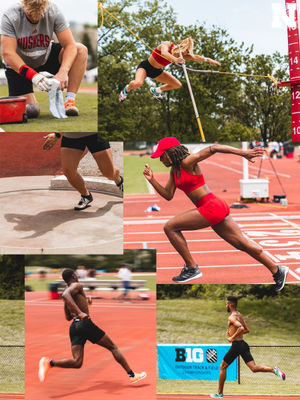 Image post by @NUTrackandField on Twitter