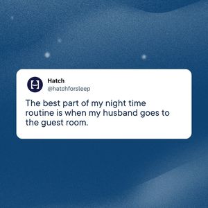 Image post by @hatchforsleep on Instagram