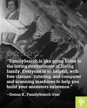 Image post by @familysearch on Instagram