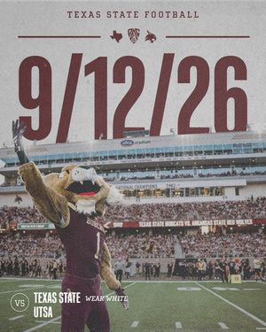 Image post by @txstatebobcats on Instagram