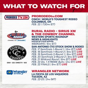 Image post by @prca_prorodeo on Instagram