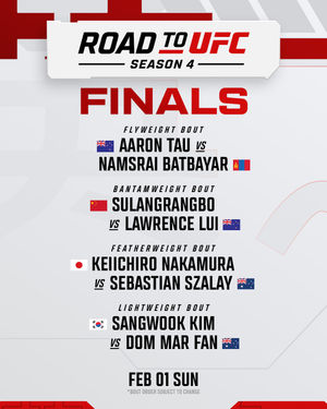 Image post by @ufc_korea on Instagram