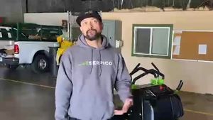 Video post by @greenworkscommercial on Facebook