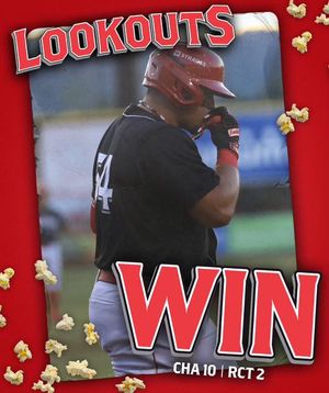 Image post by @ChattanoogaLookouts on Facebook