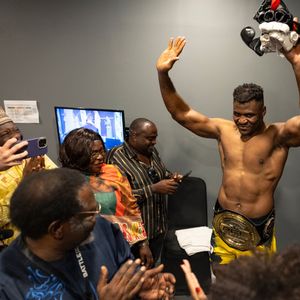 Image post by @francisngannou on Instagram