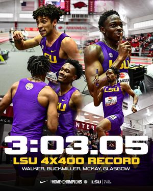 Image post by @lsutrackfield on Instagram