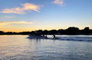 Image post by @charlotteskiboats on Facebook