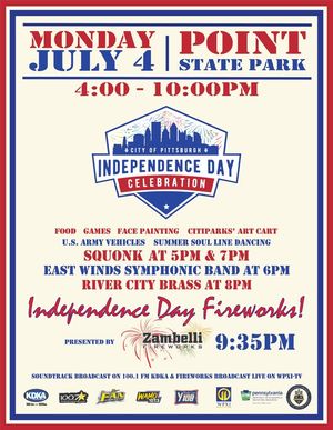 Image post by @PghEventsOffice on Facebook