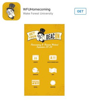 Image post by @wfuniversity on Instagram