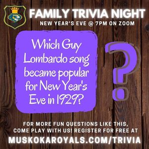 Image post by @muskokaroyals on Facebook