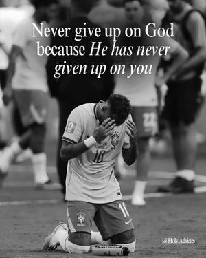 Image post by @holy.athletes on Instagram