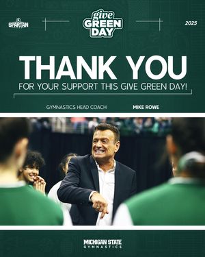 Image post by @msu_gymnastics on Instagram
