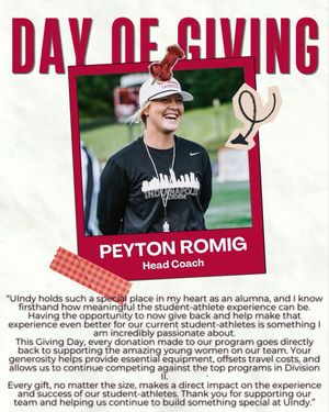 Image post by @uindywlax on Instagram