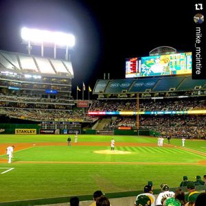 Image post by @athletics on Instagram