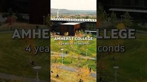 Video post by @amherstcollege on YouTube