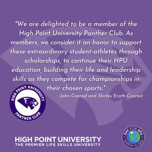 Image post by @HighPointSports on Twitter