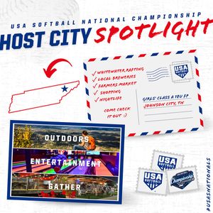 Image post by @USASoftball on Twitter