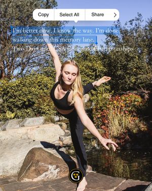 Image post by @gustavusdanceteam on Instagram