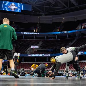 Image post by @gmuwrestling on Instagram