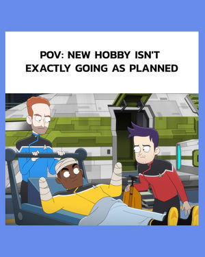 Image post by @startrek on Instagram