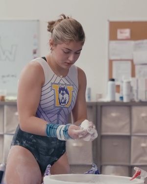 Image post by @uwgymnastics on Instagram